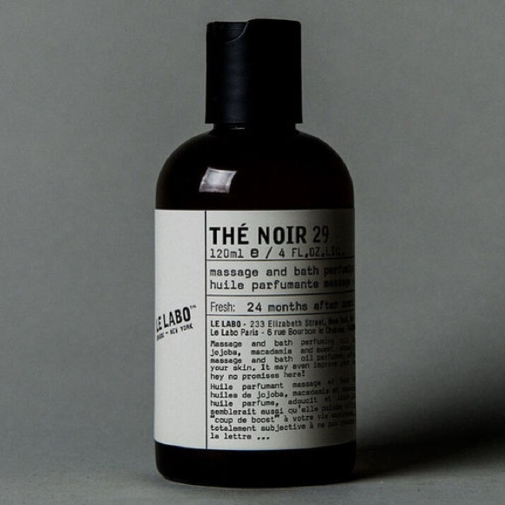 Le Labo THÉ NOIR - massage and bath perfuming oil